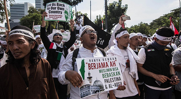 Indonesian protesters